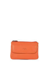 Porte-monnaie Cuir Cuir Katana Orange marina 753120