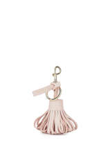 Sleutelhanger Laura Leder Le tanneur Roze laura TAX3047