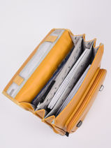 Sac  Dos Vintage North Cameleon Jaune vintage north SD41-vue-porte