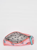 Pennenzak Kind 1 Compartiment Cameleon Roze retro TROU-vue-porte