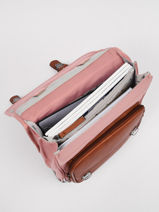 Sac  Dos Enfant 2 Compartiments Cameleon Rose vintage fantasy SD38-vue-porte