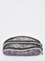 Trousse Enfant 2 Compartiments Cameleon Gris vintage urban VIB-TROU-vue-porte