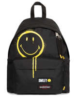 Sac  Dos Padded Pak'r Smiley 1 Compartiment Eastpak Noir smiley K620SMI