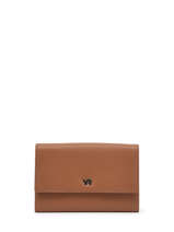 Portefeuille Foulonn Cuir  Yves renard Marron foulonne 29491