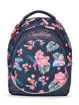 Sac  Dos Enfant 2 Compartiments Cameleon Bleu actual SD43