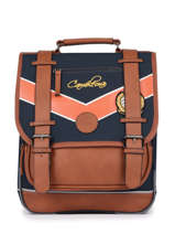 Rugzak Kinderen 2 Compartimenten Cameleon Blauw vintage urban SD38