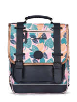 Rugzak Meisje 2 Compartimenten Cameleon Roze vintage fantasy SD38