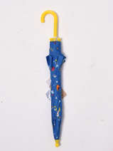 Paraplu Happy rain Geel bambino 48560
