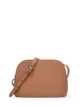 Sac Bandoulire Lilou Cuir Nathan baume Marron egee 2