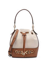 Bucket Bag Devon Leder En Canvas Michael kors Bruin devon S2GDVC0C