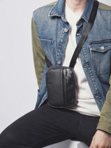 Sac Bandoulire Serge blanco Argent san jose SJO13010-vue-porte