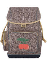 Sac  Dos 2 Compartiments Jeune premier Marron daydream girls G