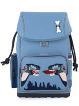 Sac  Dos Ergomaxx Boy 2 Compartiments Jeune premier Bleu daydream boys B