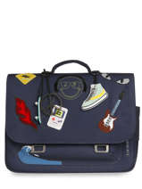 Cartable It Bag Midi 2 Compartiments Jeune premier Bleu daydream boys B
