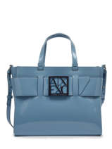 Sac Port Main Susy Armani exchange Bleu susy A703