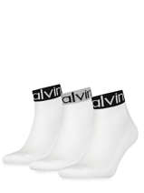 Chaussettes 3 Paires Calvin klein jeans Blanc men 71218722