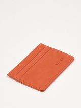 Porte-cartes 4 Cartes Etincelle Nubuck Cuir Etrier Orange etincelle nubuck EETN011-vue-porte