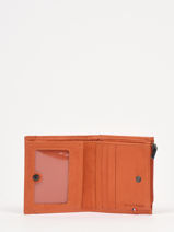 Porte-monnaie Etincelle Nubuck Cuir Etrier Orange etincelle nubuck EETN810-vue-porte