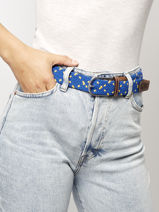 Ceinture Billybelt Bleu multi CB80-vue-porte