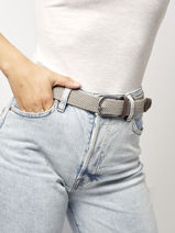 Riem Billybelt Grijs uni CM45-vue-porte