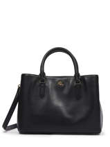 Sac  Main Marcy 26 Cuir Lauren ralph lauren Noir dryden 31876725