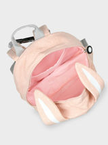 Mini Rugzak 1 Compartiment Trixie Roze animals 90-vue-porte