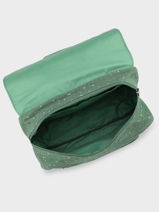 Boekentas 1 Compartiment Trixie Groen animals 91-vue-porte