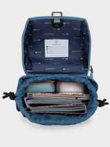 Sac  Dos 2 Compartiments Jeune premier Marron daydream girls G-vue-porte