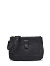 Sac Bandoulire Jamey Cuir Lauren ralph lauren Noir merrimack 31862248