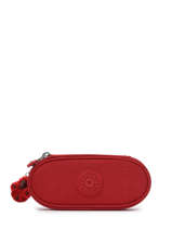 Trousse 1 Compartiment Kipling Rouge back to school / pbg PBG12908