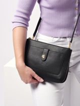 Cross Body Tas Jamey Leder Lauren ralph lauren Zwart merrimack 22419-22-vue-porte