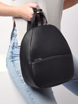 Sac  Dos Confort Hexagona Noir madrid 536749-vue-porte