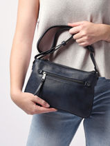 Sac Bandouli�re Gracieuse Hexagona Bleu gracieuse 315312-vue-porte