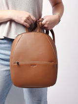 Sac  Dos Confort Hexagona Marron madrid 536749-vue-porte