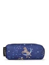 Trousse 2 Compartiments Caramel et cie Bleu boheme FI