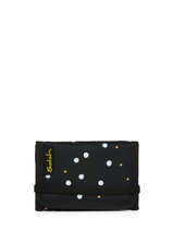 Portefeuille Satch Zwart wallet WAL1