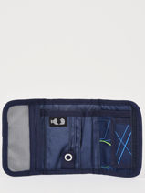 Portefeuille Satch Bleu wallet WAL1-vue-porte
