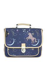 Boekentas 1 Compartiment Caramel et cie Blauw fille FI