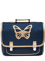 Cartable 2 Compartiments Caramel et cie Bleu boheme FI