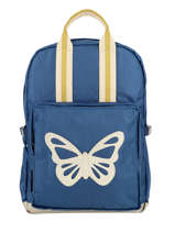 Sac  Dos 1 Compartiment Caramel et cie Bleu fille FI