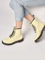 Boots 1460 cuir verni-DR MARTENS-vue-porte