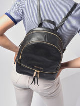 Rugzak Michael kors Zwart rhea zip S5GEZB1L-vue-porte