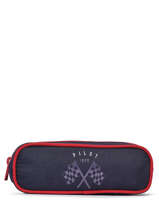 Trousse 2 Compartiments Ikks Bleu flight 60823