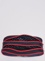 Trousse 2 Compartiments Ikks Bleu flight 60823-vue-porte
