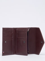Portemonnee Paris Leder Etrier Bruin paris EPAR469-vue-porte