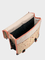 Cartable 1 Compartiment Pol fox Rose fille FCA35R-vue-porte