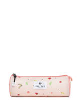 Trousse 1 Compartiment Pol fox Rose fille FT1