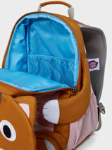 Sac  Dos Affenzahn Marron large friends AFZ-FAL2-vue-porte