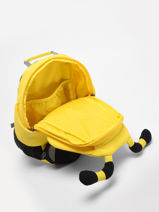 Sac à Dos Affenzahn Jaune large friends AFZ-FAL2-vue-porte