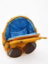 Sac � Dos 1 Compartiment Affenzahn Orange large friends AFZ-FAL3-vue-porte